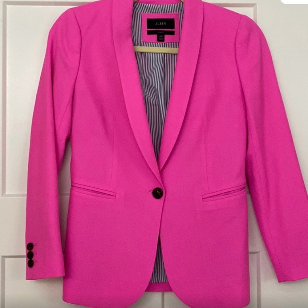 Like new J Crew 1 button blazer. 00P